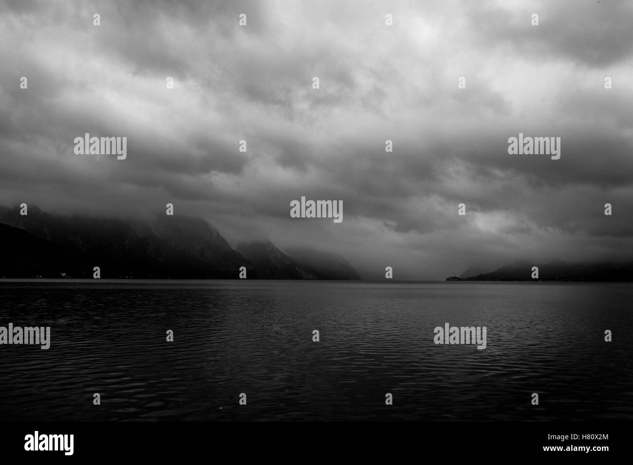 Trüben See Stockfoto