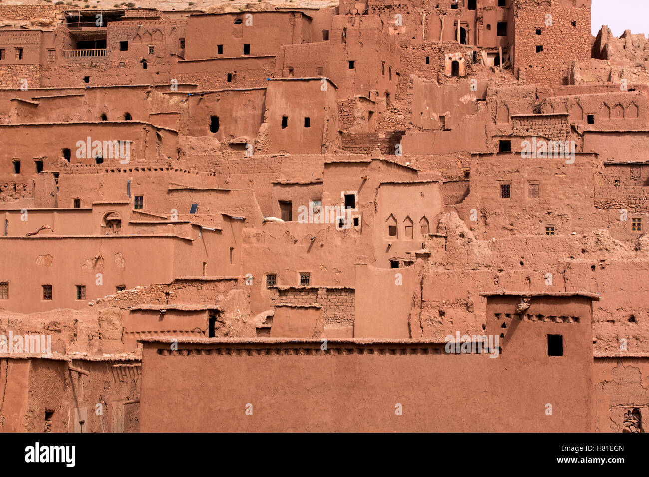 Marokko, Ksar Ait Benhaddou, Stockfoto
