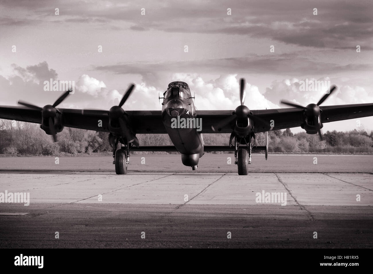 Lancaster Bomber 2 Weltkrieg Flugzeuge Stockfotografie Alamy