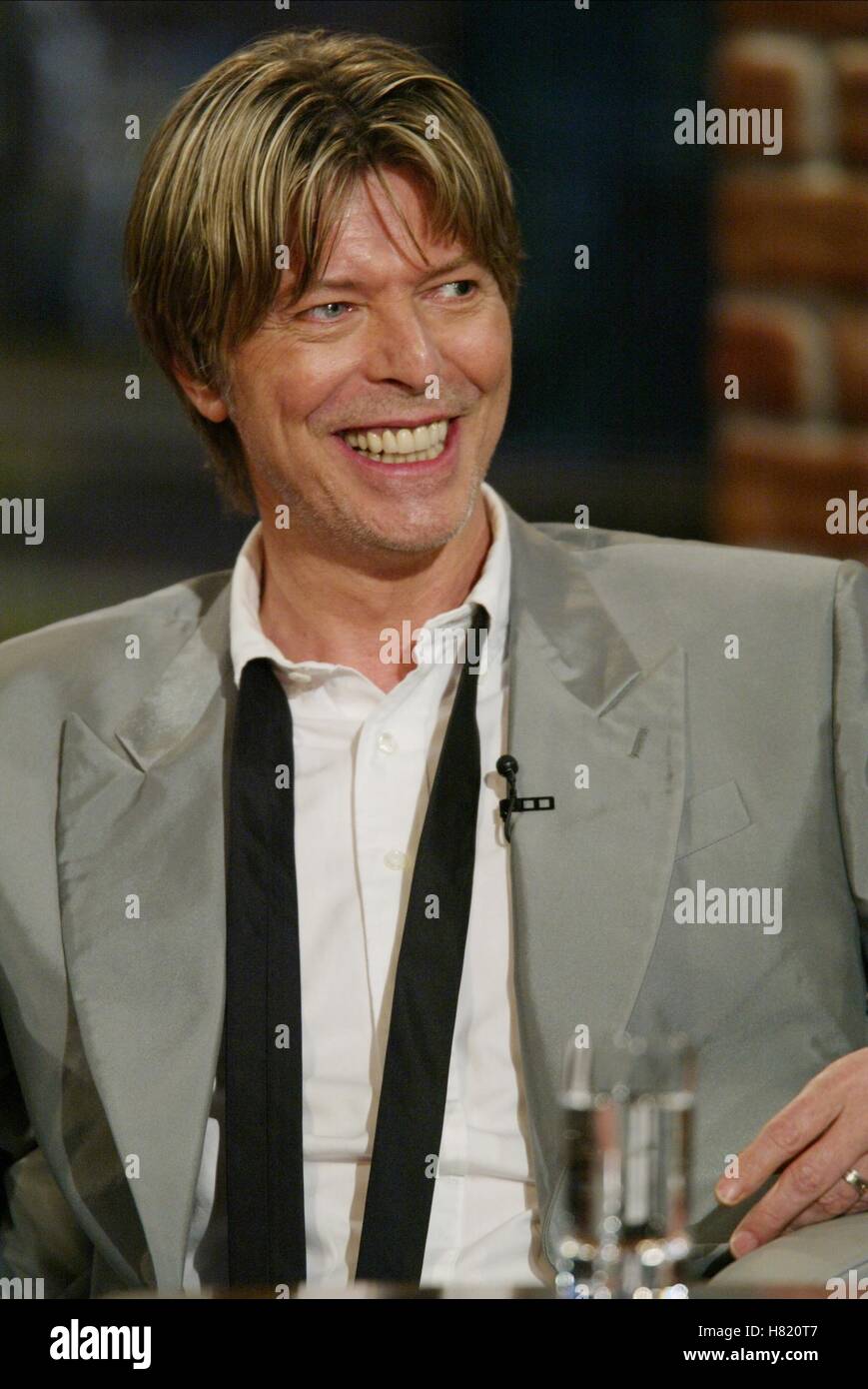 DAVID BOWIE 11. Juli 2002 Stockfoto