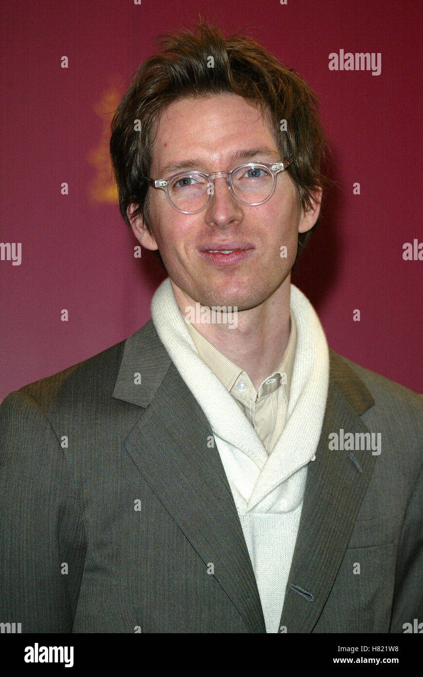 WES ANDERSON BERLIN FILM FESTIVAL POTSDAMER PLATZ BERLIN Deutschland 13. Februar 2002 Stockfoto