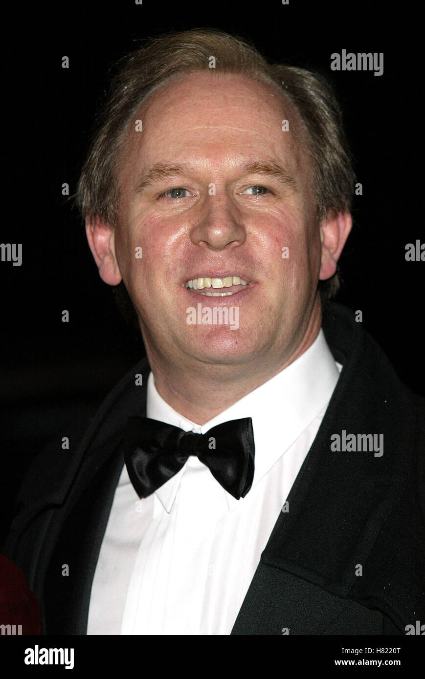 PETER DAVISON RTS Programm AWARDS 2002 PARK LANE LONDON ENGLAND 18. März 2002 Stockfoto