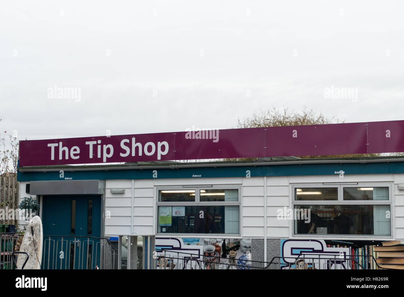 Blackpool-Recycling und Abfallwirtschaft Zentrum für Einheimische von Blackpool Stockfoto