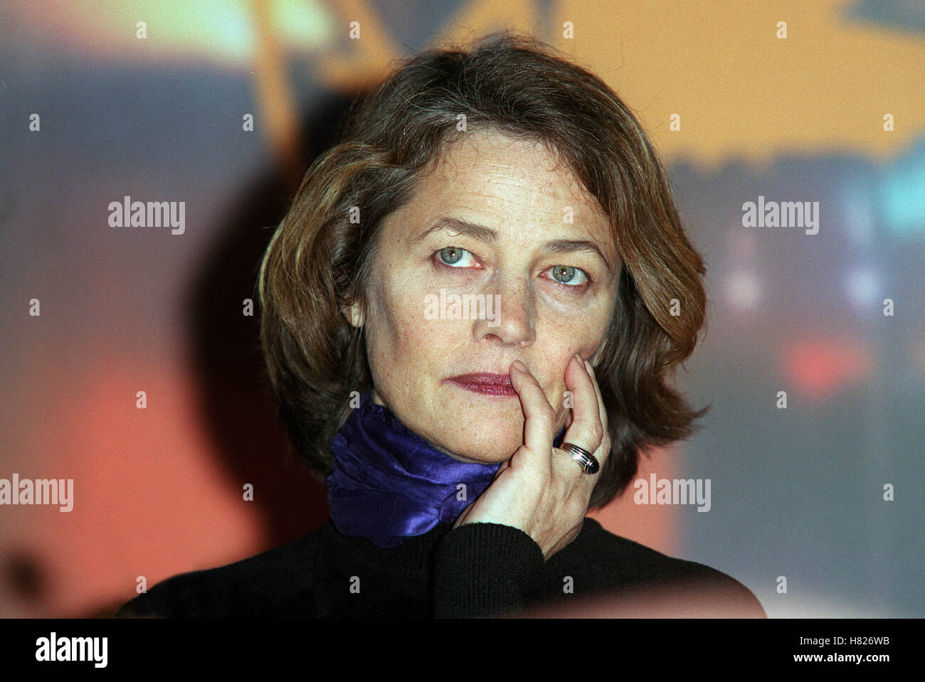 CHARLOTTE RAMPLING 20. Februar 2000 Stockfoto