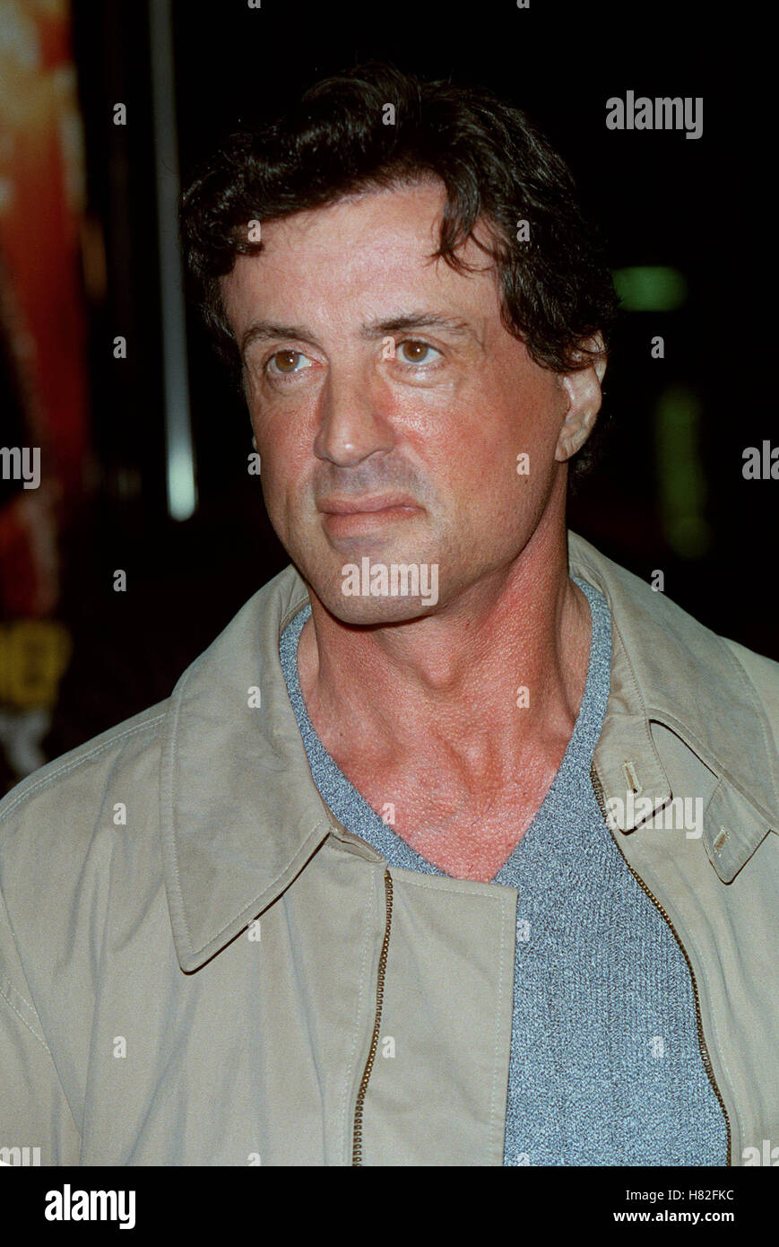 SYLVESTER STALLONE 3 000 Meilen bis GRACELAND "HOLLYWOOD LOS ANGELES USA 20. Februar 2001 Stockfoto