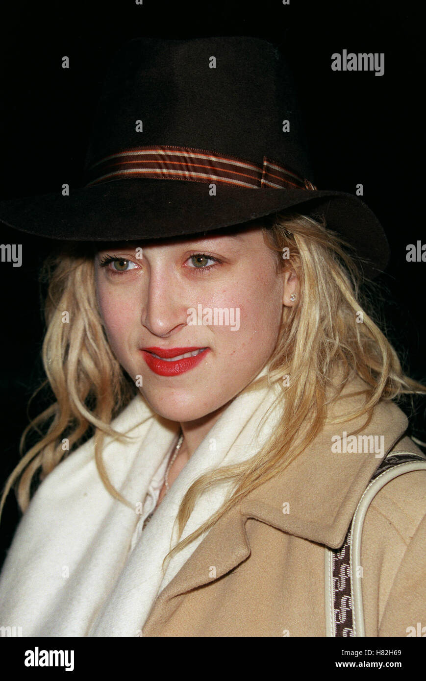 JENNIFER BLANC 'MEMENTO' LA PREMIER WESTWOOD LA USA 13. März 2001 Stockfoto