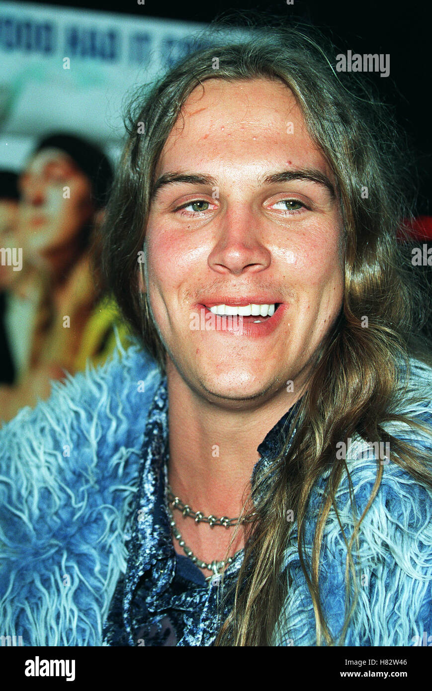 JASON MEWES "JAY & SILENT BOB" FILM PREM HOLLYWOOD LOS ANGELES USA 15. August 2001 Stockfoto