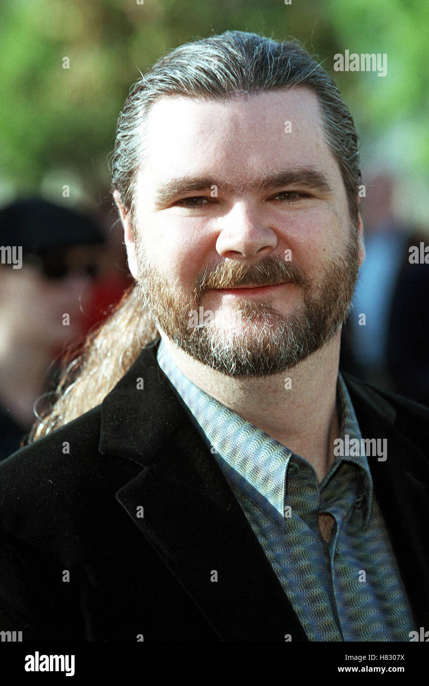 JOHN DAVIS "JIMMY NEUTRON" Filmpremiere LOS ANGELES USA 9. Dezember 2001 Stockfoto