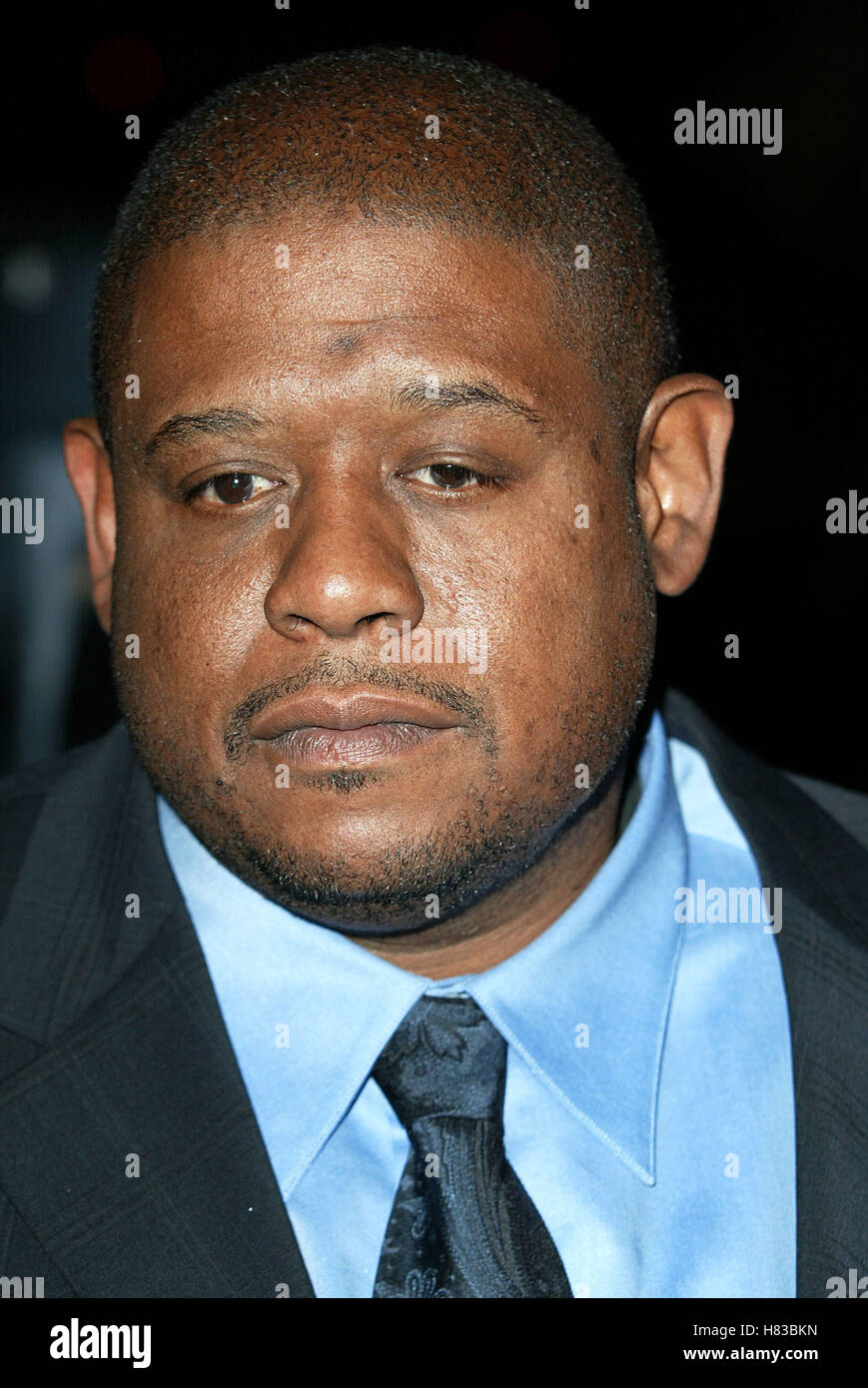 FOREST WHITAKER Panik Zimmer FILM PREMIERE CENTURY CITY LOS ANGELES USA 18. März 2002 Stockfoto