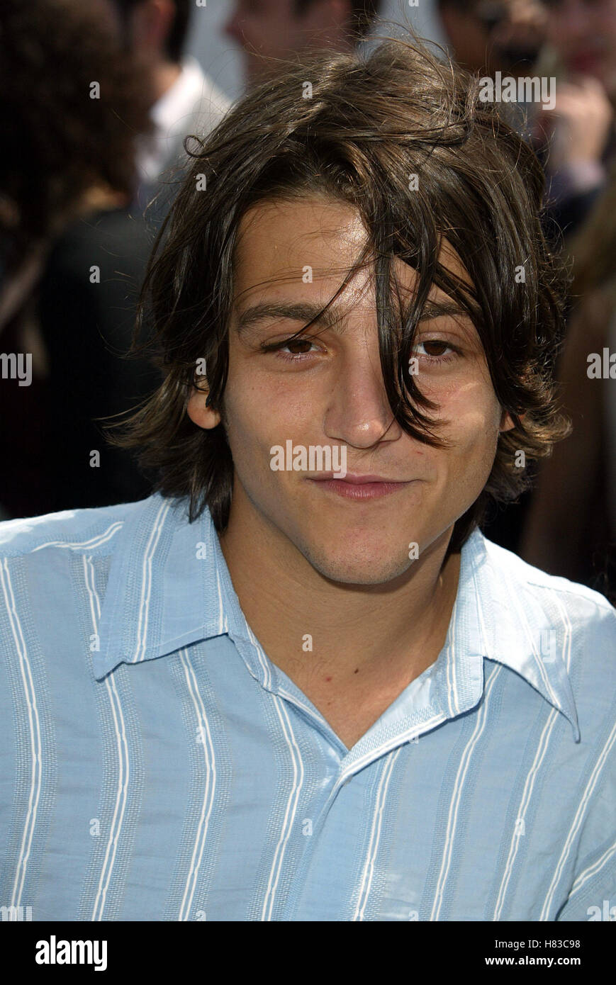 DIEGO LUNA 17. INDEPENDENT SPIRIT AWARDS SANTA MONICA BEACH LOS ANGELES USA 23. März 2002 Stockfoto
