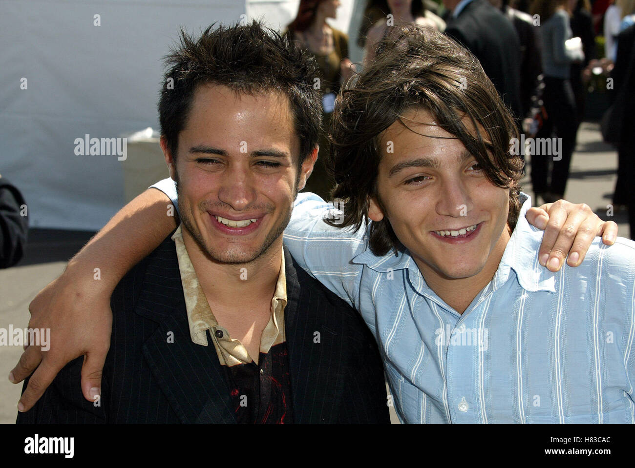 GAEL GARCIA BERNAL DIEGO LUNA 17. INDEPENDENT SPIRIT AWARDS SANTA MONICA BEACH LOS ANGELES USA 23. März 2002 Stockfoto