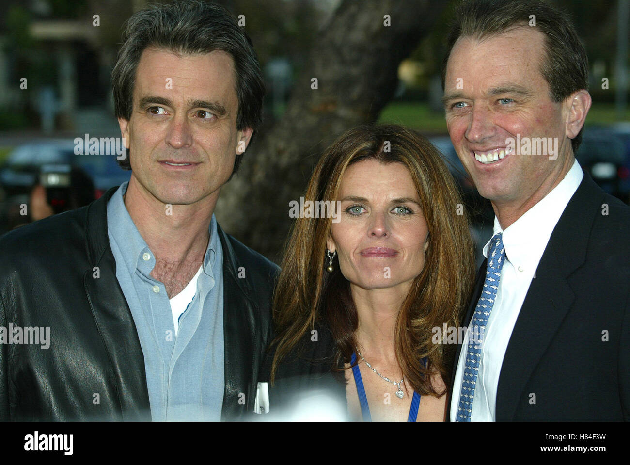 BOBBY & MARIA SHRIVER & RFK JR ERDE L.A. II! BENFEIT WADSWORTH Theater BRENTWOOD LOS ANGELES USA 10. Mai 2002 Stockfoto