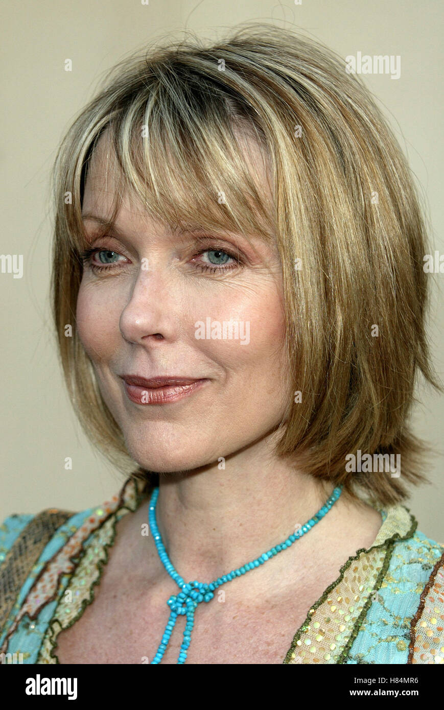 SUSAN BLAKELY GANGSTER No. 1 FILM PREMIERE HOLLYWOOD LOS ANGELES USA 8. Juli 2002 Stockfoto