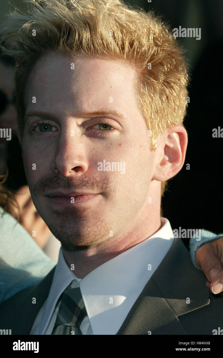 SETH grün AUSTIN POWERS IN GOLDSTÄNDER PREMIERE UNIVERSAL Amphitheater UNIVERSAL CITY LA USA 22. Juli 2002 Stockfoto