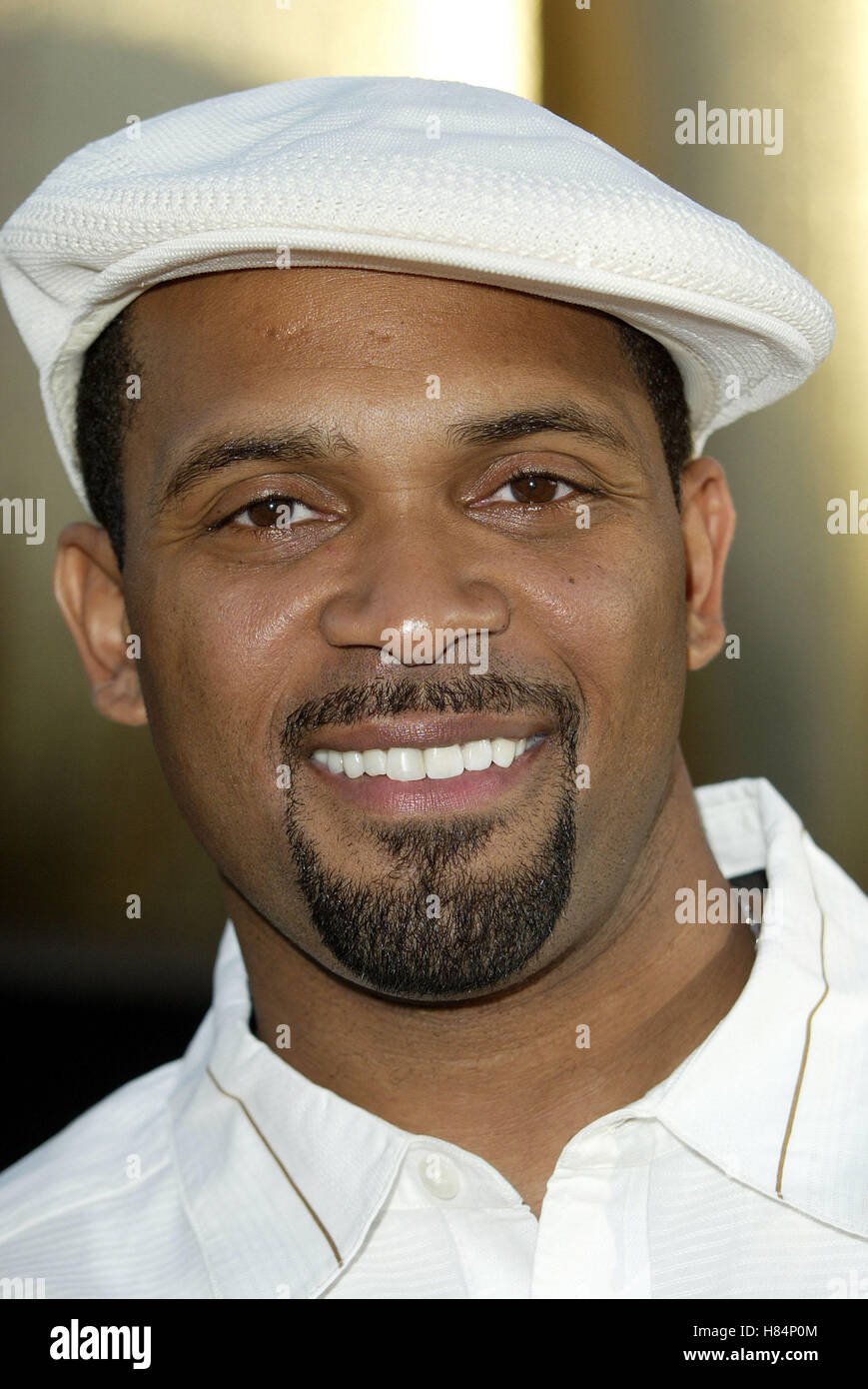 MIKE EPPS AUSTIN POWERS IN GOLDSTÄNDER PREMIERE UNIVERSAL Amphitheater UNIVERSAL CITY LA USA 22. Juli 2002 Stockfoto