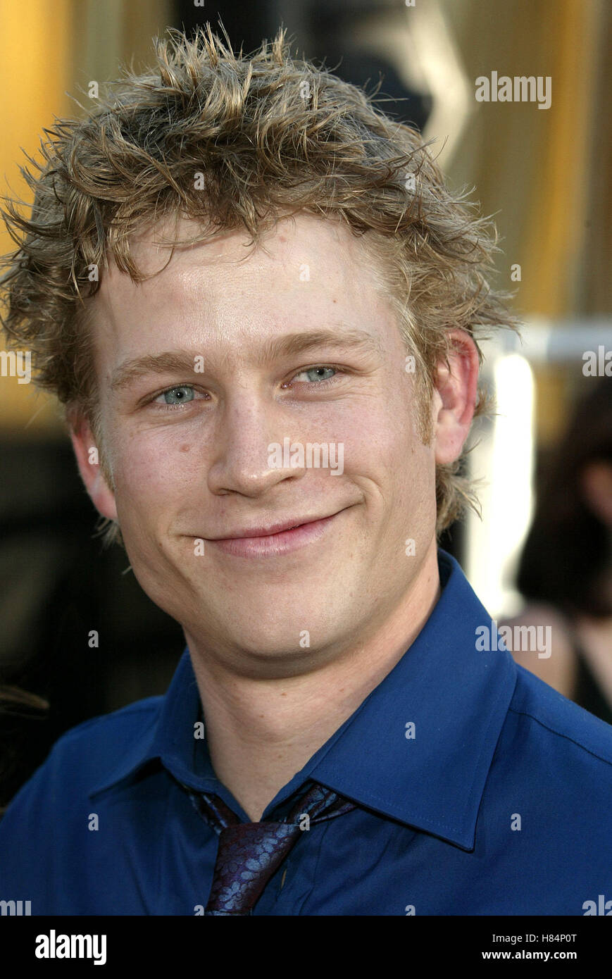 EDDIE ADAMS AUSTIN POWERS IN GOLDSTÄNDER PREMIERE UNIVERSAL Amphitheater UNIVERSAL CITY LA USA 22. Juli 2002 Stockfoto
