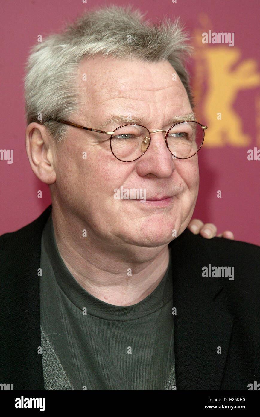 ALAN PARKER BERLIN FILM FESTIVAL POTSDAMER PLATZ BERLIN Deutschland 7. Februar 2003 Stockfoto