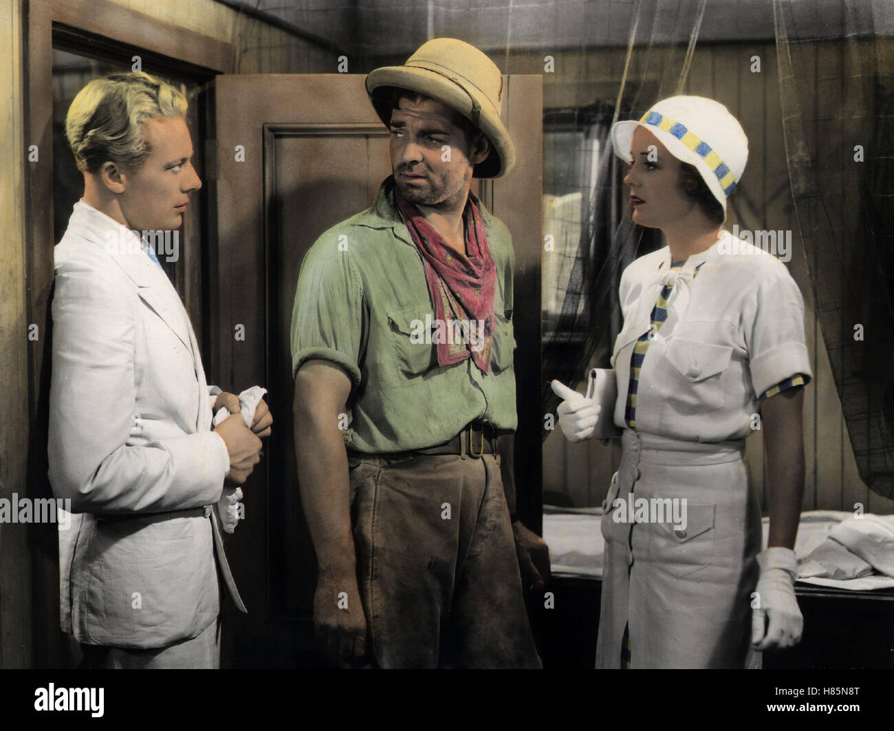 Dschungel Im Sturm (RED DUST) USA 1932, Regie: Victor Fleming, GENE RAYMOND, CLARK GABLE, MARY ASTOR Stockfoto