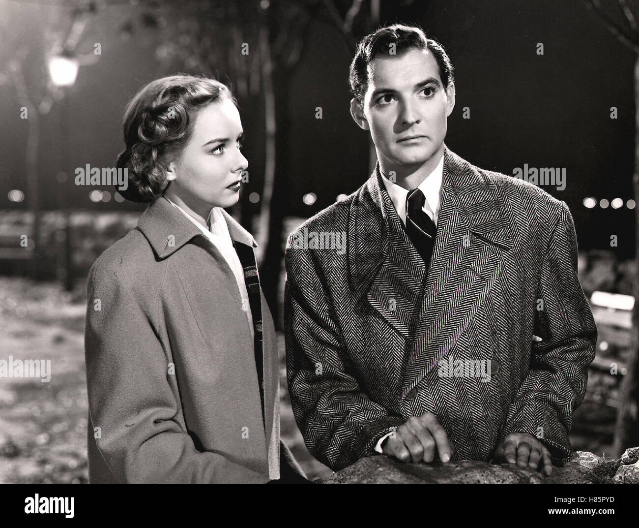 Skrupellos, (RÜCKSICHTSLOS) USA 1948, Regie: Ulmers, ZACHARY SCOTT, DIANA LYNN Stockfoto