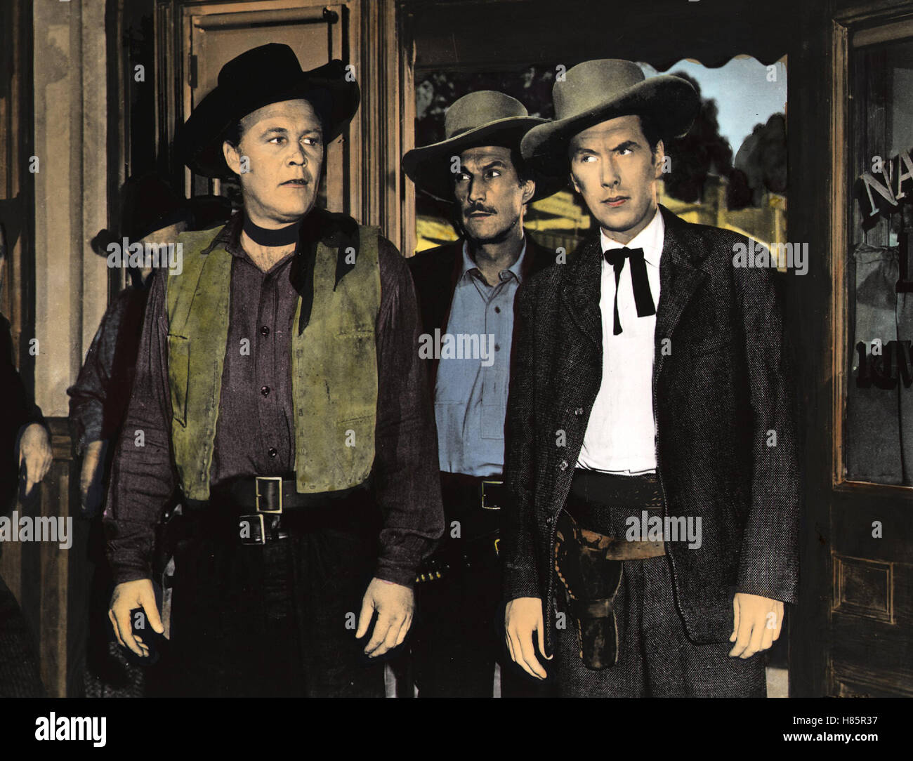 Sie Ritten Mit Jesse James, (die jüngeren Brüder) USA 1949, Regie: Edwin L. Marin, WAYNE MORRIS, ROBERT HUTTON, BRUCE BENNETT Stockfoto