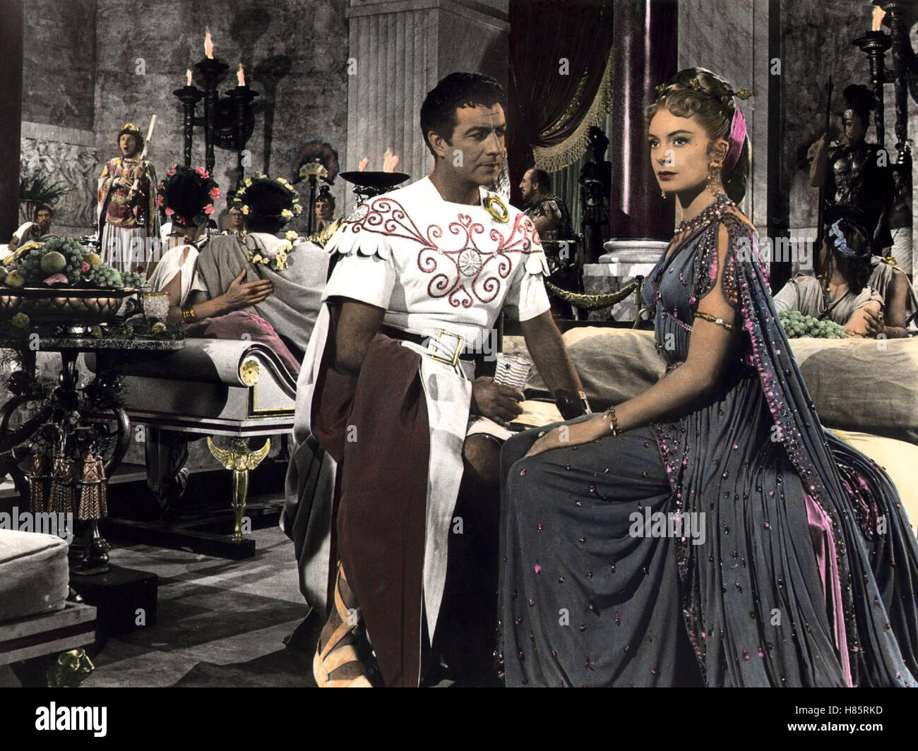 Quo Vadis, (QUO VADIS) USA 1951, Regie Mervyn LeRoy, PETER USTINOV (li