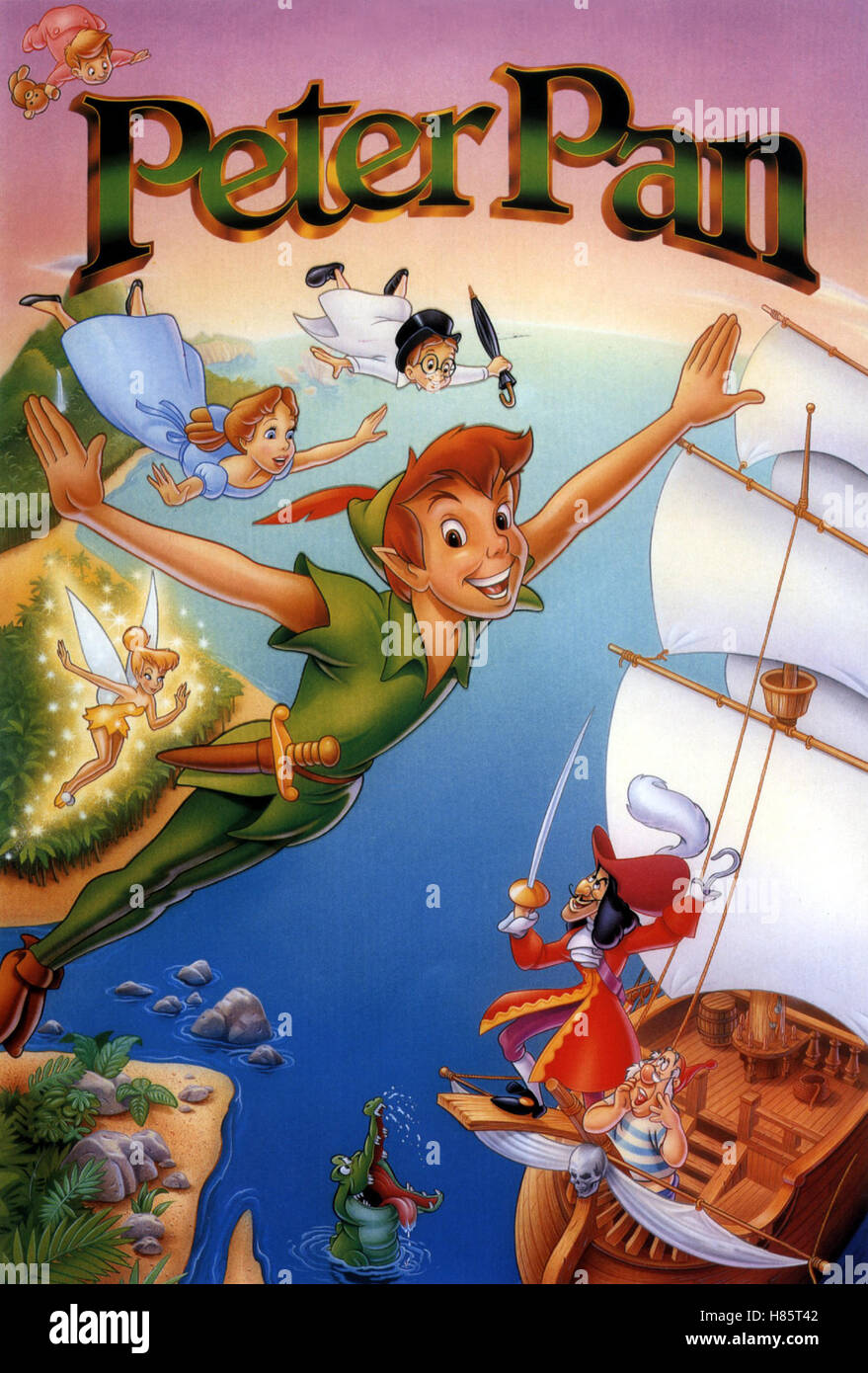 Peter Pan (PETER PAN) USA 1953, Regie: Hamilton Luske, Clyde Gironimi, Wilfried Jackson, Stichwort: Walt Disney Stockfoto