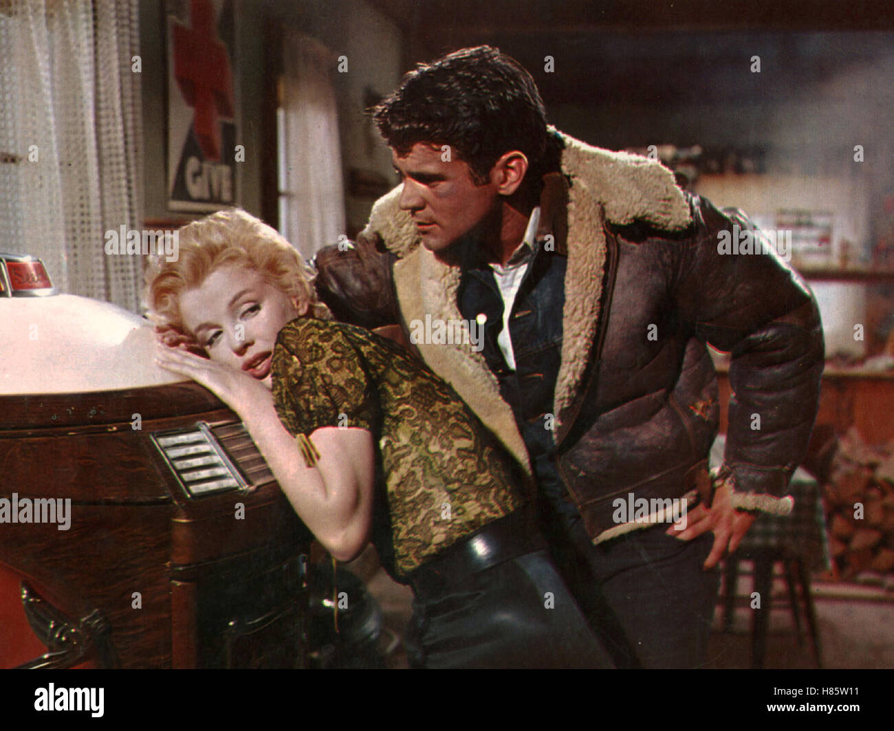 Bushaltestelle (BUS STOP) USA 1956, Regie: Joshua Logan, MARILYN MONROE, DON MURRAY Stockfoto