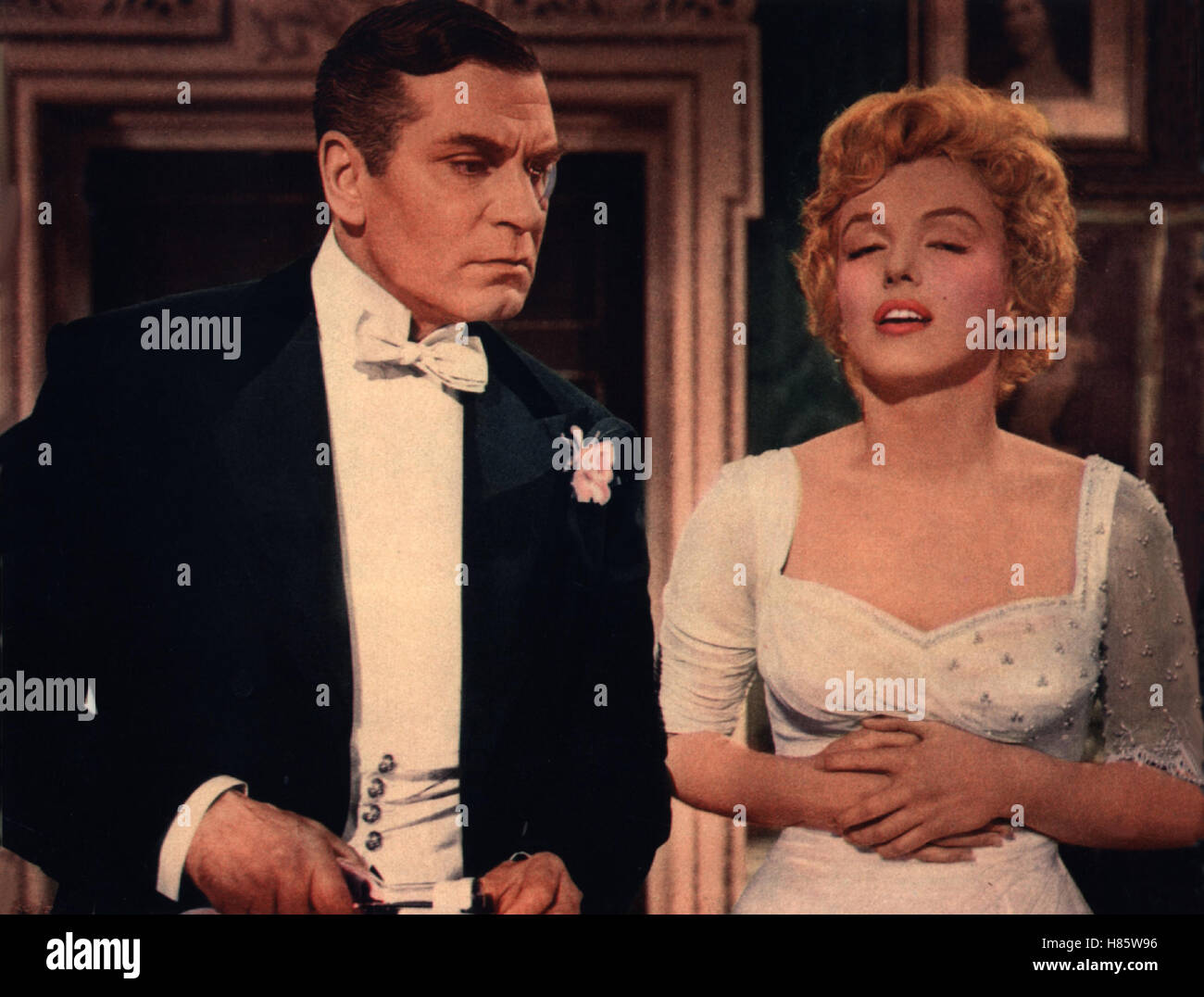 Der Prinz Und sterben meint, (der Prinz und das SHOWGIRL) GB 1957, Regie: Laurence Olivier, LAURENCE OLIVIER, MARILYN MONROE Stockfoto
