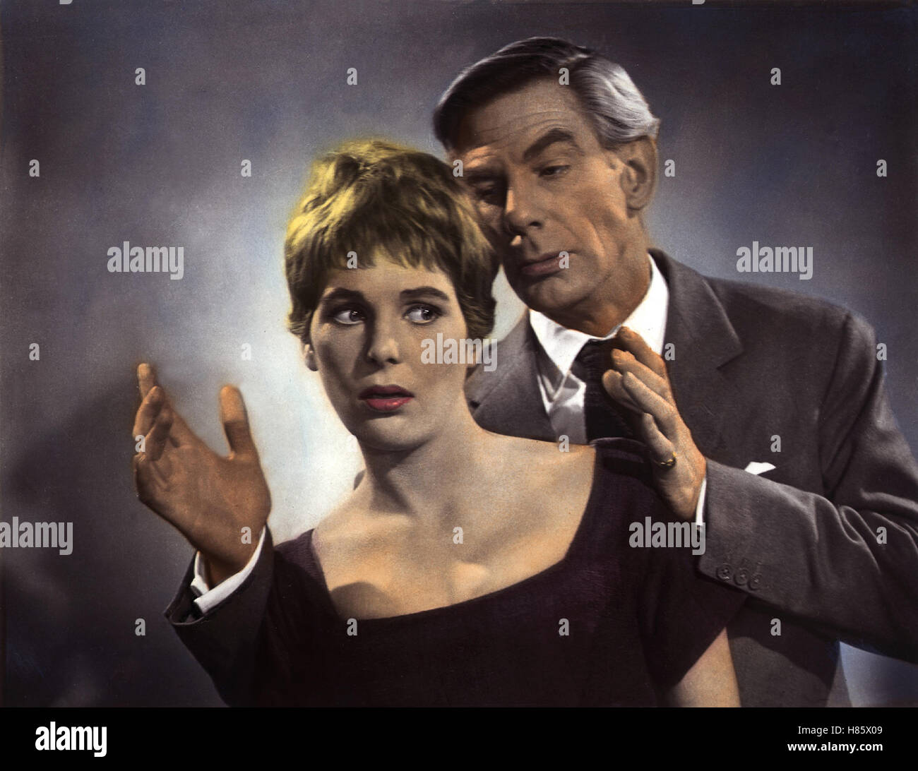 Das Schwarze Museum; (SCHRECKEN DER DAS BLACK MUSEUM) GB 1959, Regie: Arthur Crabtree, Juni CUNNINGHAM, MICHAEL GOUGH, Schlüssel: Mörder, Opfer Stockfoto