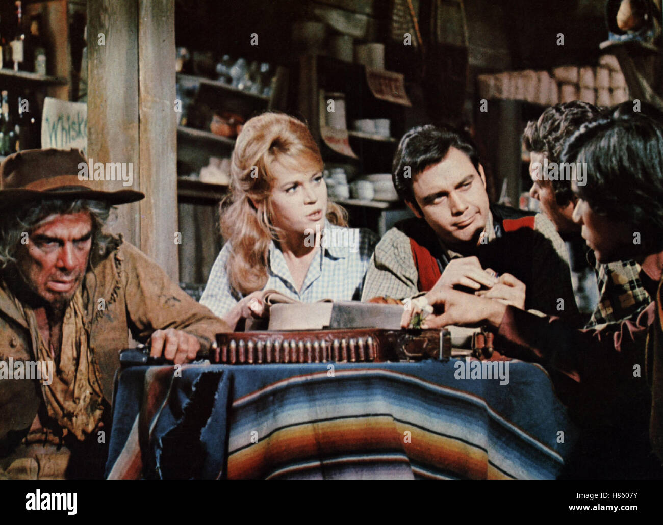 Cat Ballou - Hängen Sollst Du in Wyoming (CAT BALLOU) USA 1965, Regie: LEE MARVIN, JANE FONDA, MICHAEL CALLEN, DWAYNE HICKMAN, Elliott Silverstein, TOM NARDINI Stockfoto
