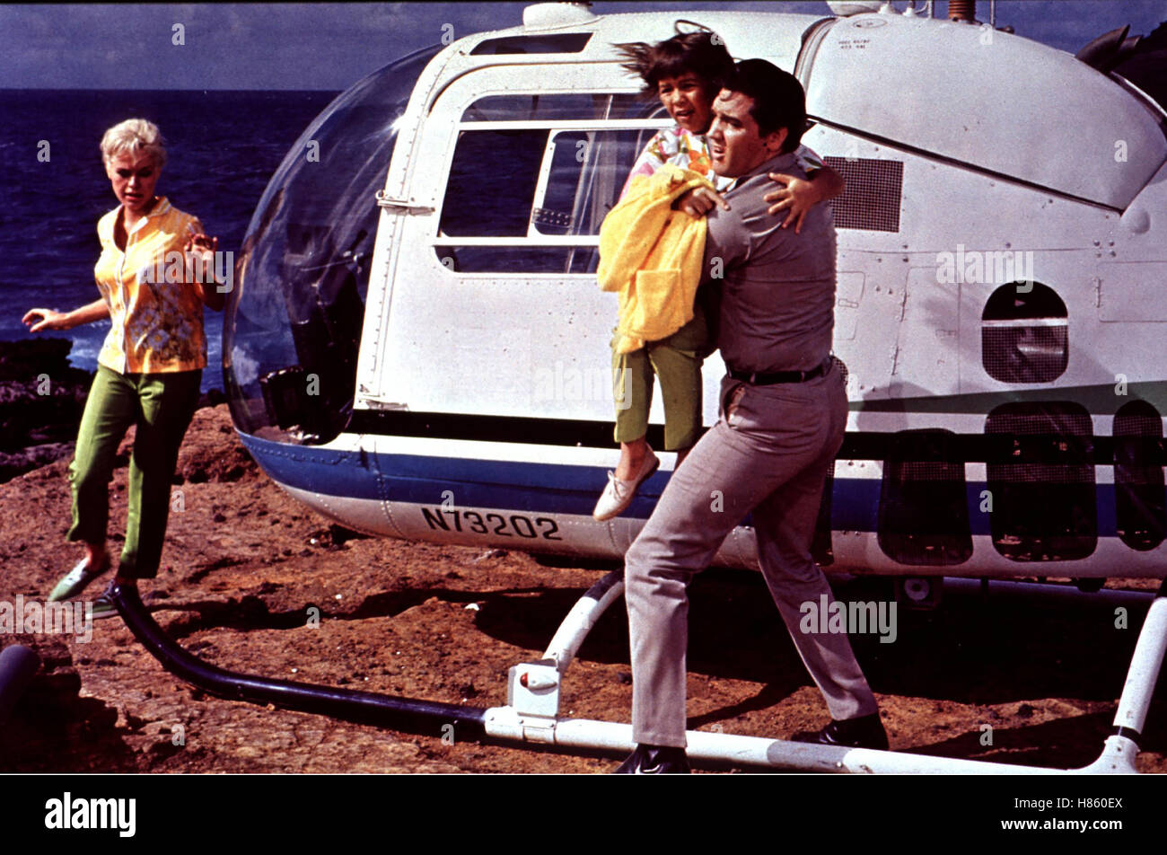Badefan-Paradies, (PARADISE HAWAIIAN STYLE), USA 1966, Regie: Moore Michael, SUZANNA LEIGH Und ELVIS PRESLEY Stockfoto