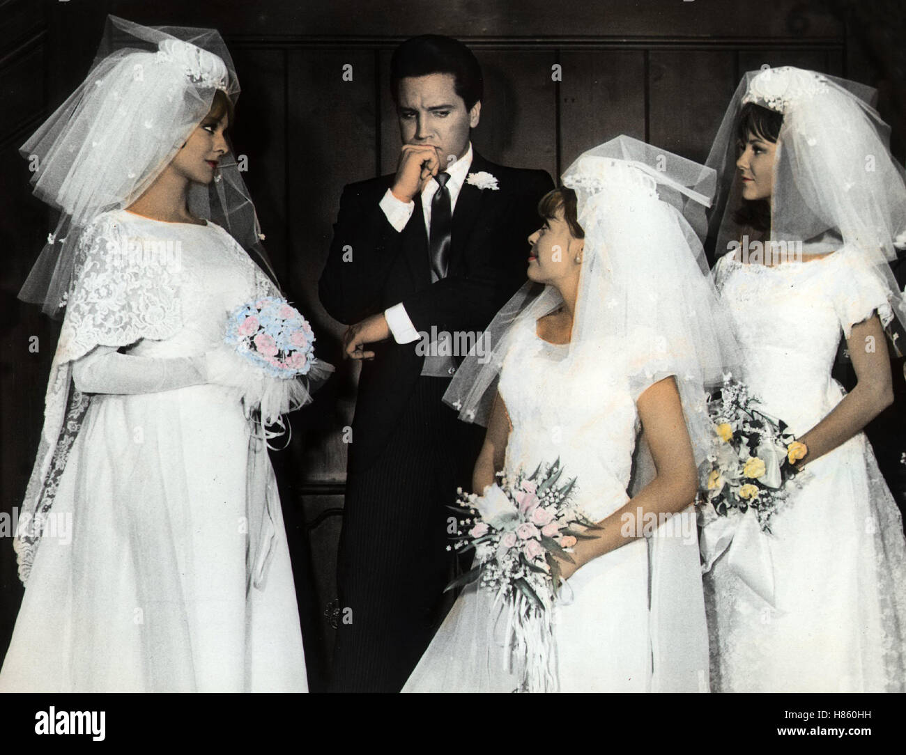 Sag Niemals ja, (SPINOUT / CALIFORNIA Urlaub) USA 1966, Regie: Norman Taurog, DIANE McBAIN, ELVIS PRESLEY, DEBORAH WALLEY, SHELLEY FABARES, Stichwort: Fotoarbeit Stockfoto