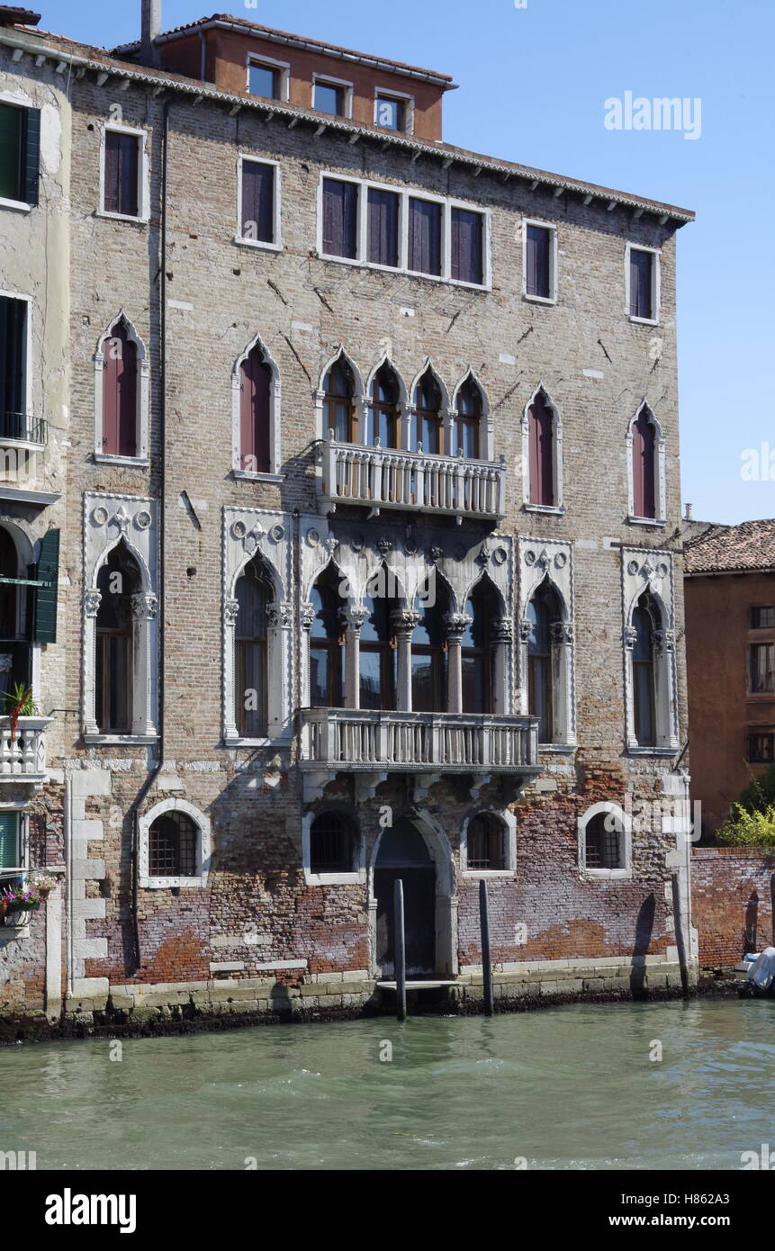 Venedig, Palazzo Pesaro Papafava, Cannaregio Stockfoto