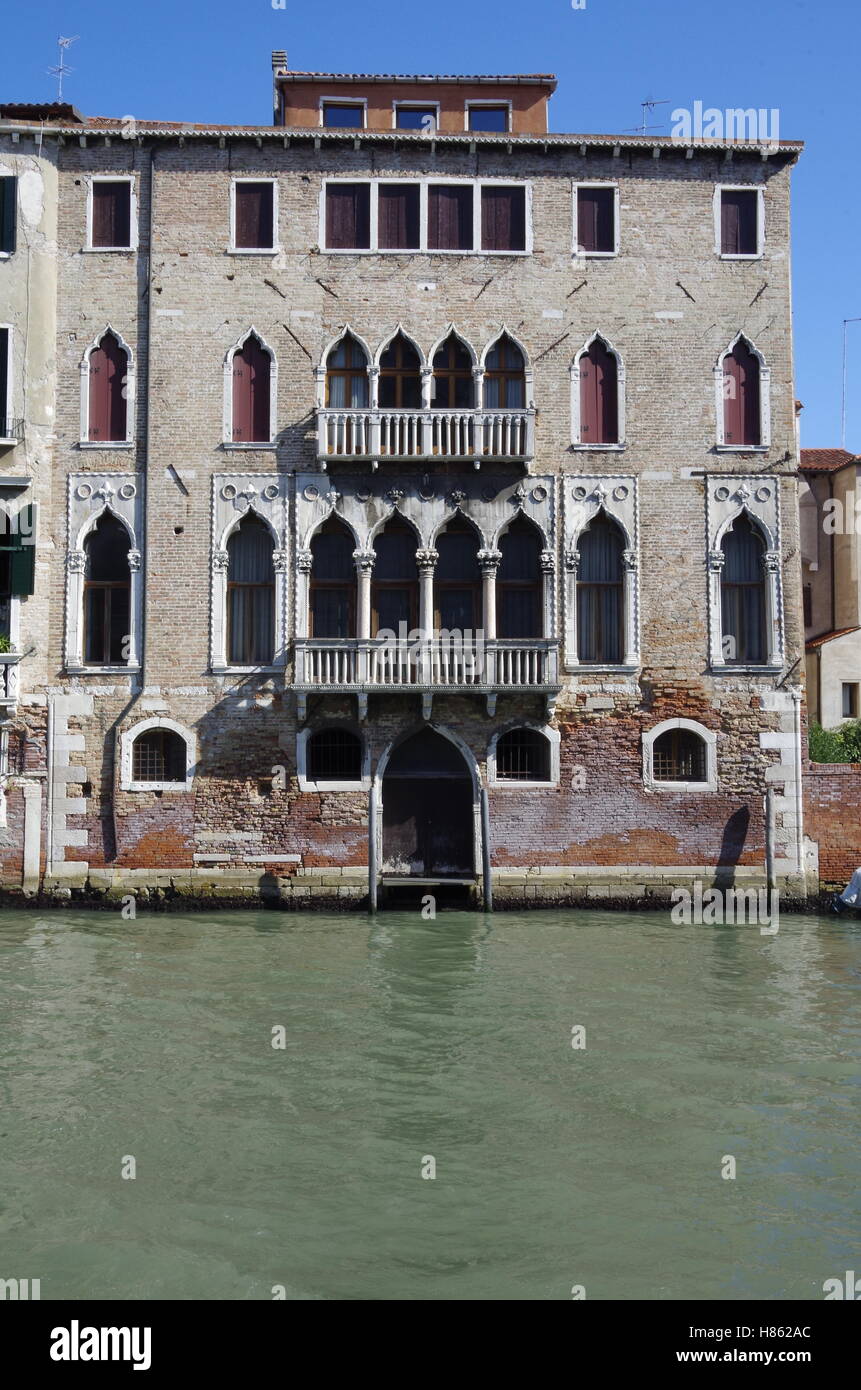 Venedig, Palazzo Pesaro Papafava, Cannaregio Stockfoto