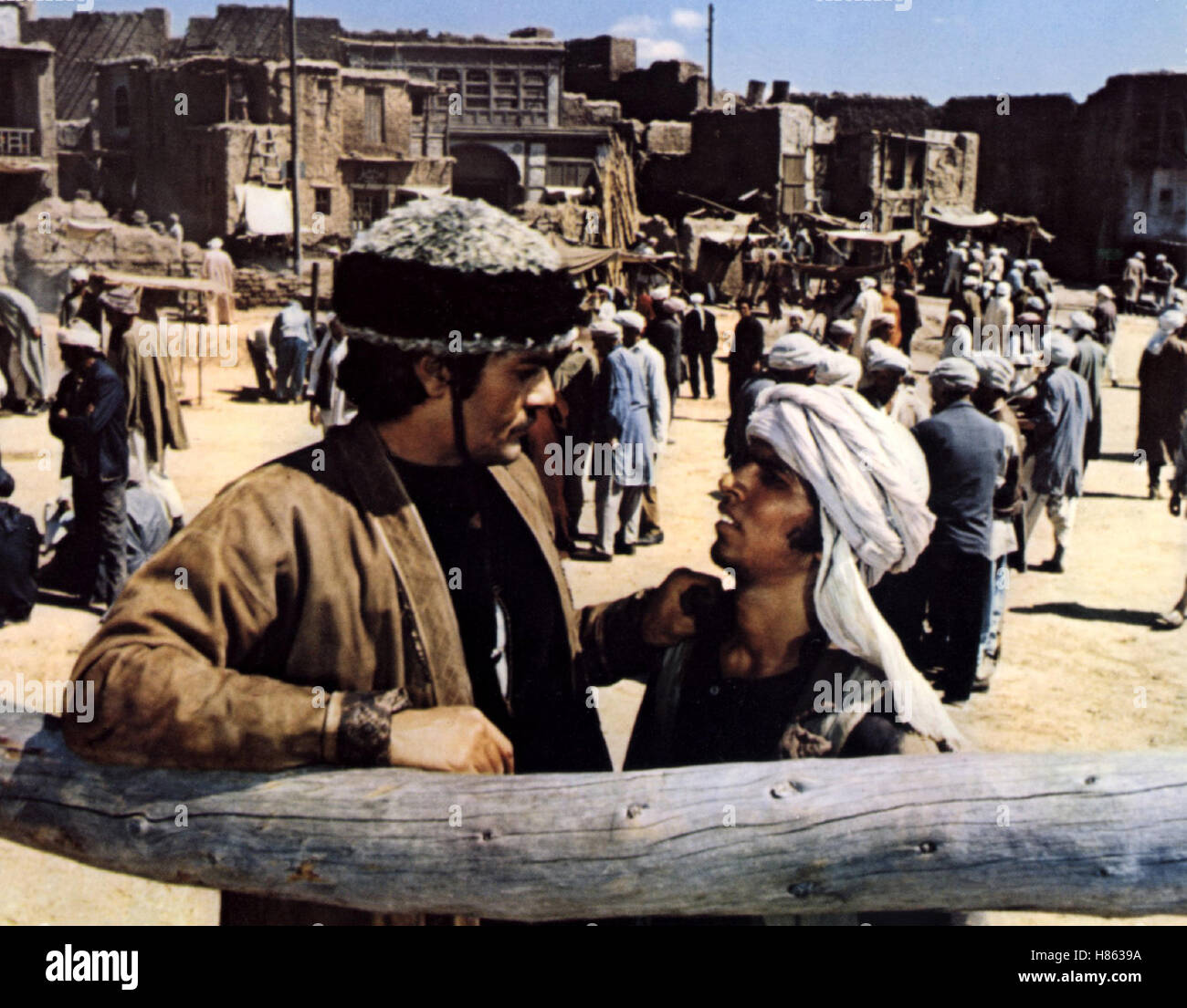 Steppenreiter, (der Reiter) sterben USA 1970, Regie: John Frankenheimer, OMAR SHARIF, DAVID LEE, Stichwort: Turban Stockfoto