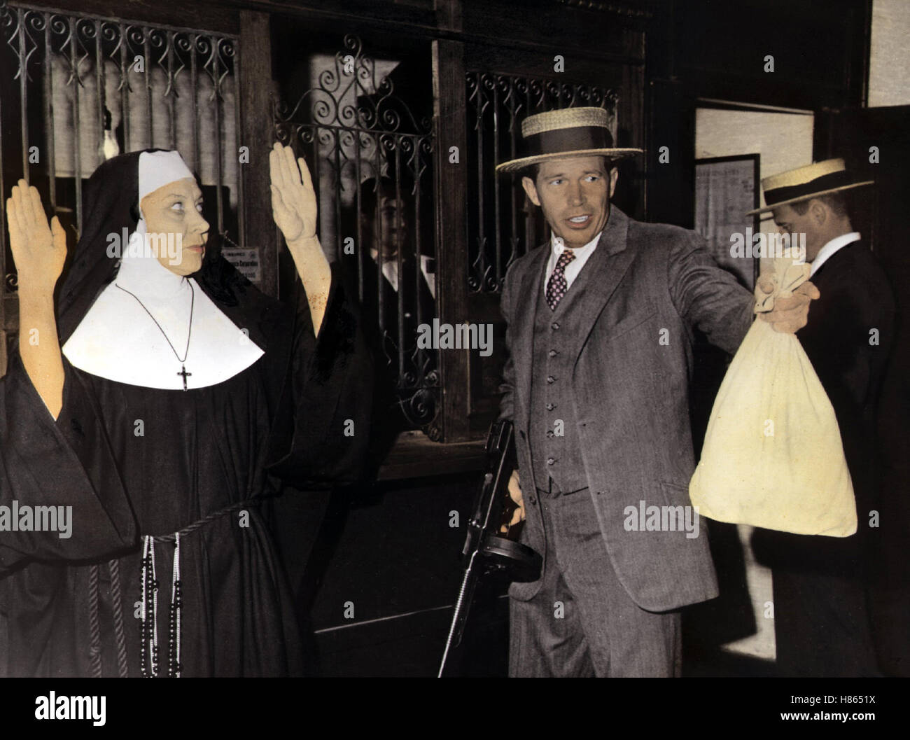 Jagd Auf Dillinger (DILLINGER) USA 1973, Regie: John Milius, WARREN OATES (mi), Stichwort: Henny, Bankraub, MP Stockfoto