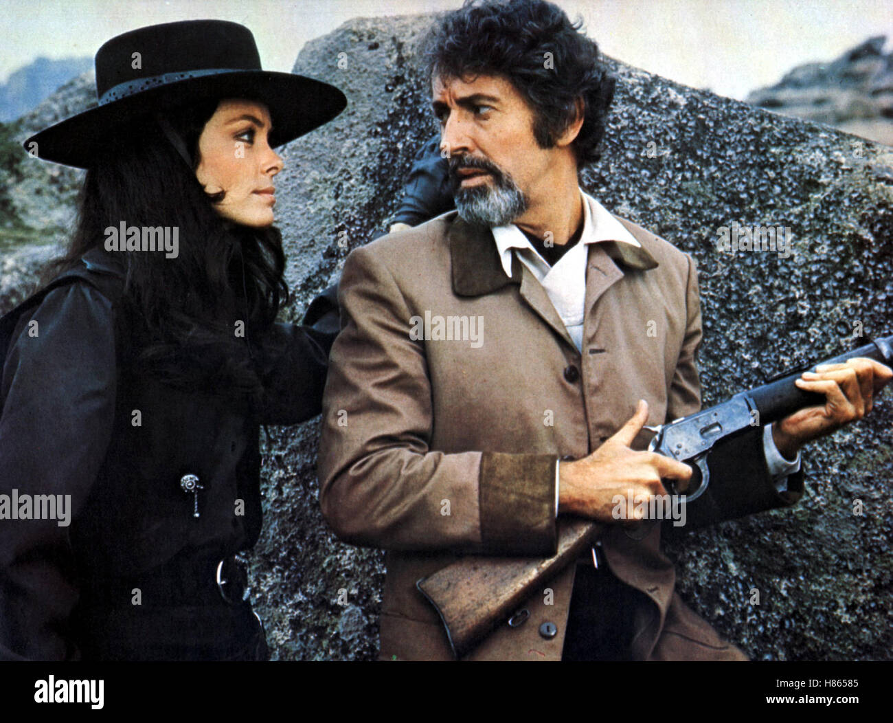 Der Mann aus El Paso, (der Mann namens Mittag) GB 1973, Regie: Peter Collinson, ROSANNA SCHIAFFINO, FARLEY GRANGER Stockfoto