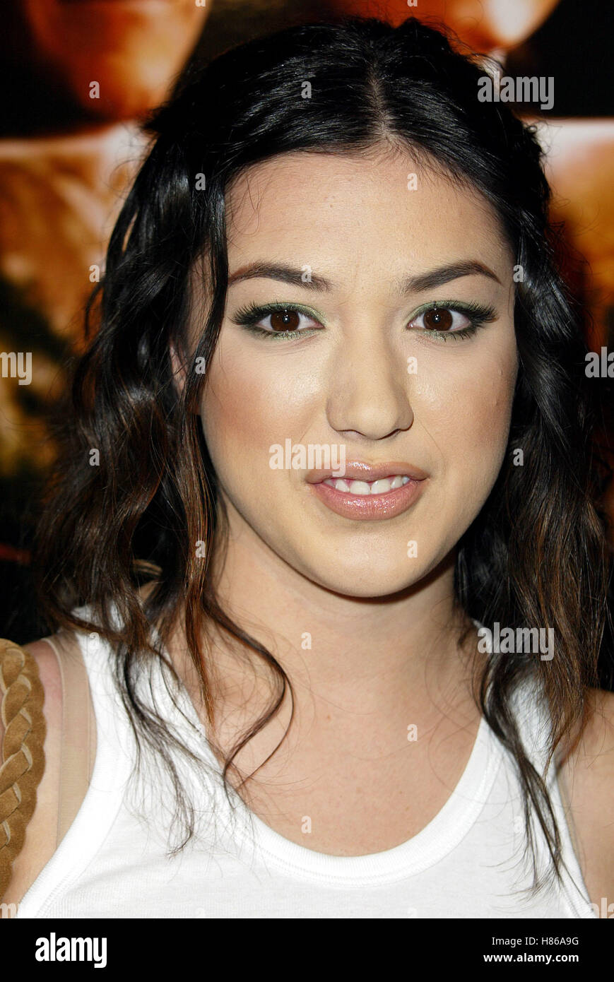 MICHELLE BRANCH MOONLIGHT MILE FILM BEVERLY HILLS LOS ANGELES USA PREMIERE 24. September 2002 Stockfoto