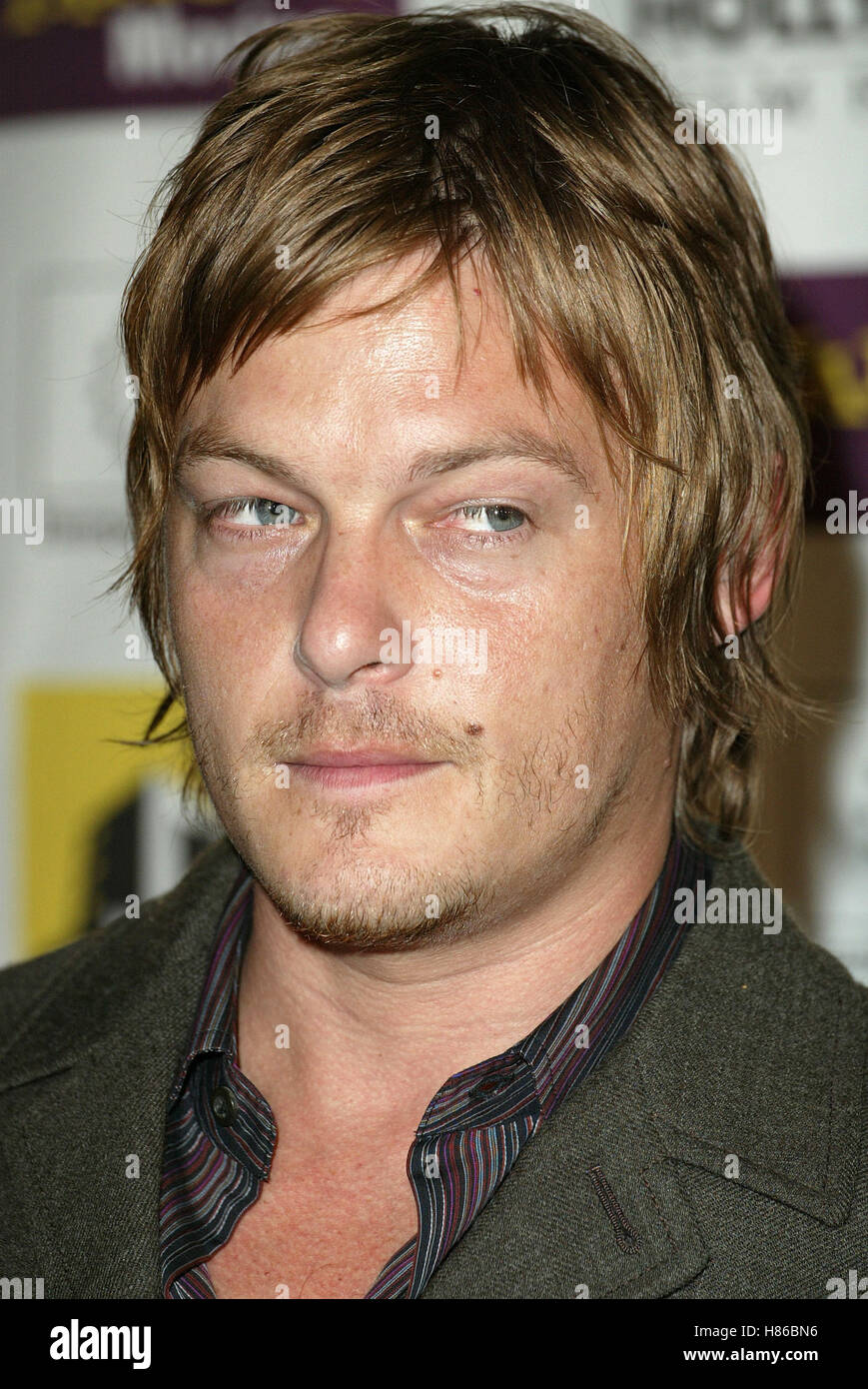 NORMAN REEDUS RING Welt FILM PREMIERE den ARCLIGHT Kino HOLLYWOOD LOS ANGELES USA 2. Oktober 2002 Stockfoto