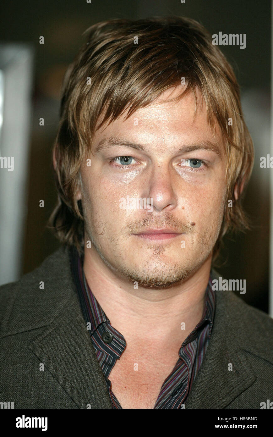 NORMAN REEDUS RING Welt FILM PREMIERE den ARCLIGHT Kino HOLLYWOOD LOS ANGELES USA 2. Oktober 2002 Stockfoto