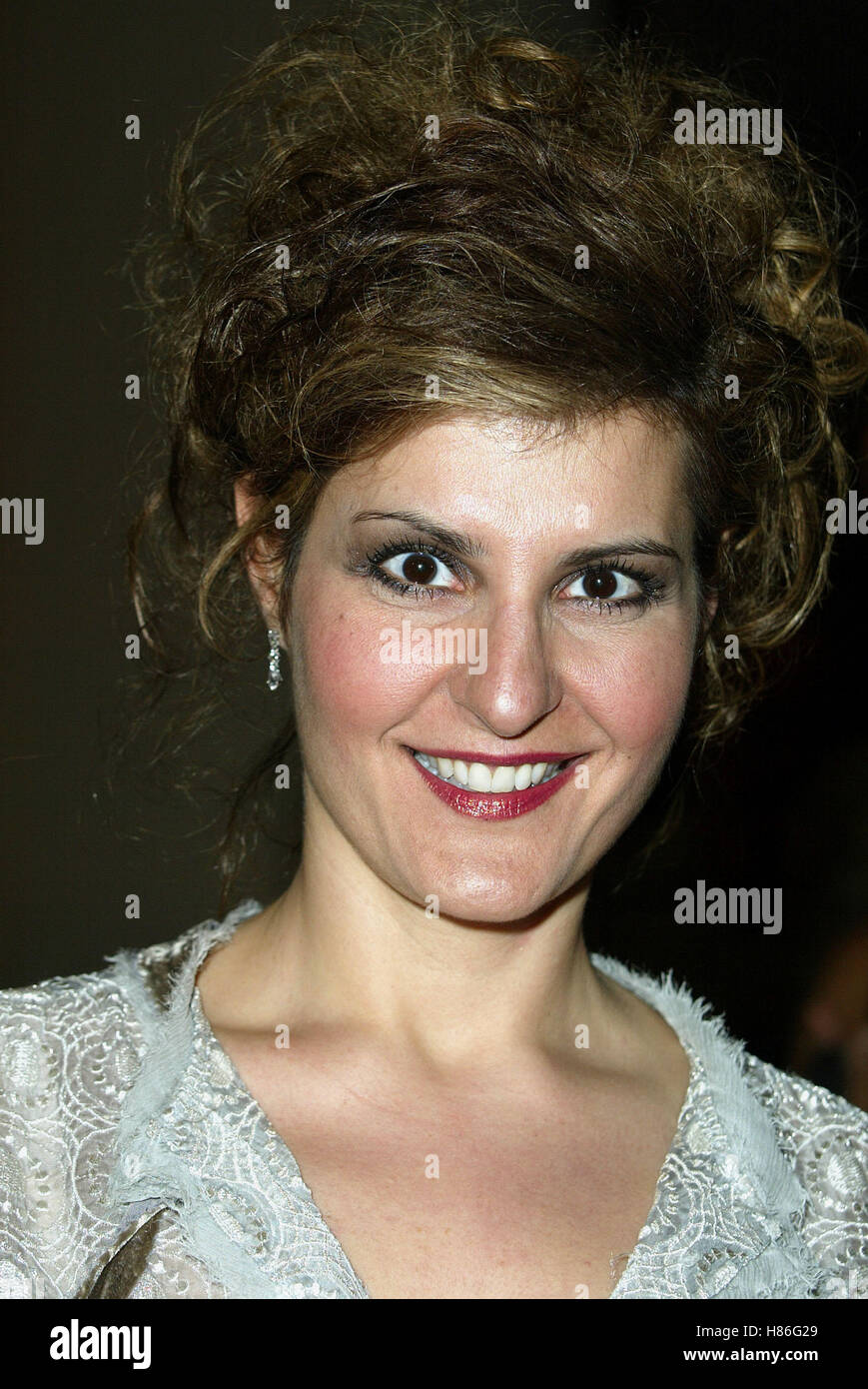 NIA VARDALOS AMERICAN CINEMATHEQUE AWARD BEVERLY HILTON HOTEL BEVERLY HILLS LOS ANGELES U.S. 6. Dezember 2002 Stockfoto