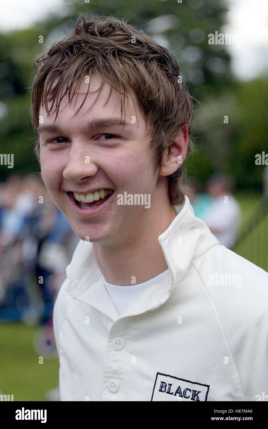 DANNY TENNANT CHARITY Grille MALTON ENGLAND 25. Mai 2003 Stockfoto