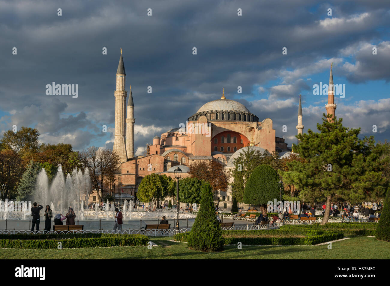 Hagia Sophia in Istanbul, Türkei Stockfoto