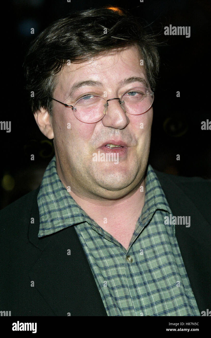 STEPHEN FRY CANNES FILM FESTIVAL CANNES Frankreich 17. Mai 2003 Stockfoto