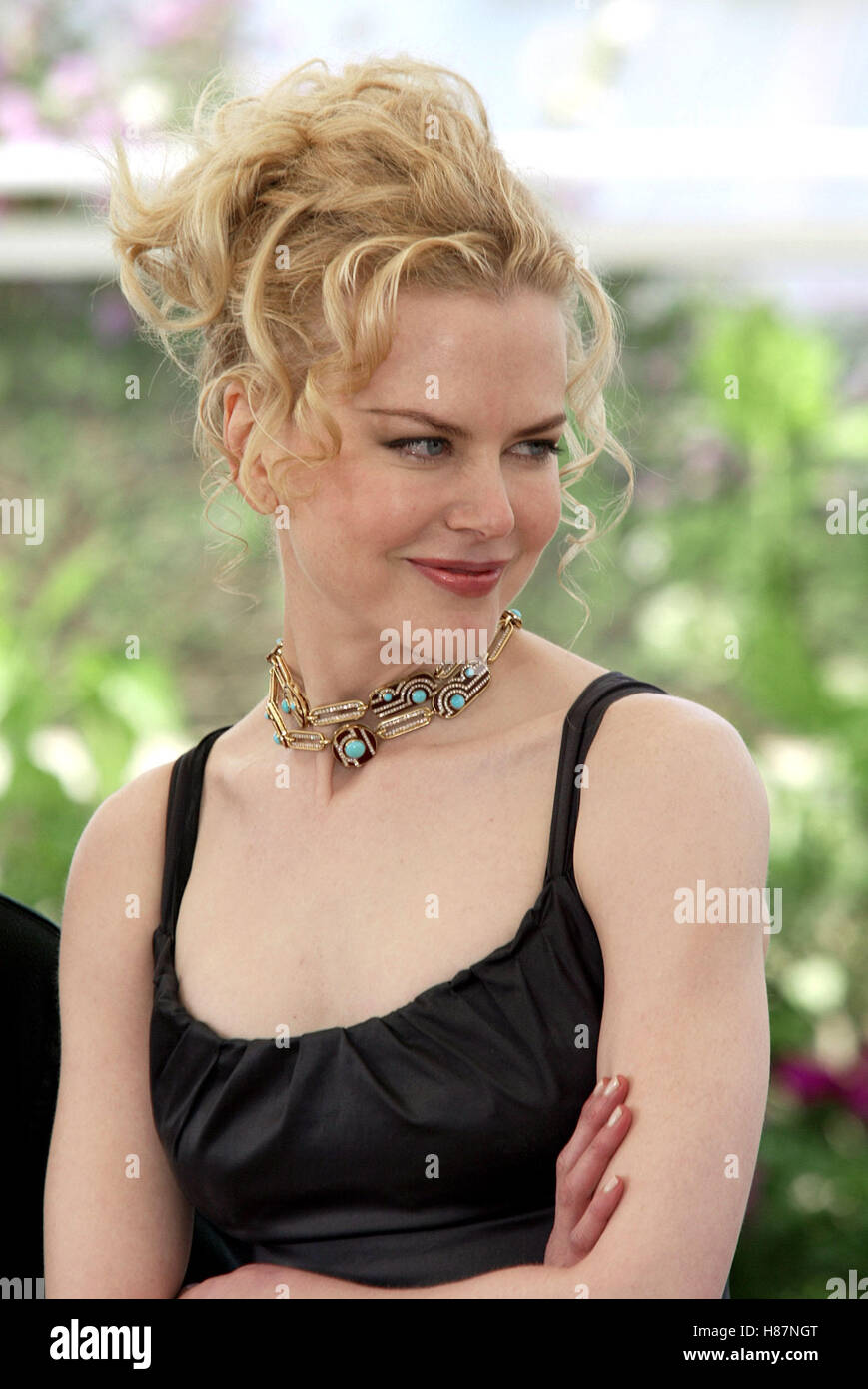 NICOLE KIDMAN DOGVILLE PHOTOCALL 2003 CANNES FILM FESTIVAL CANNES Frankreich 19 Mai 2003 Stockfoto