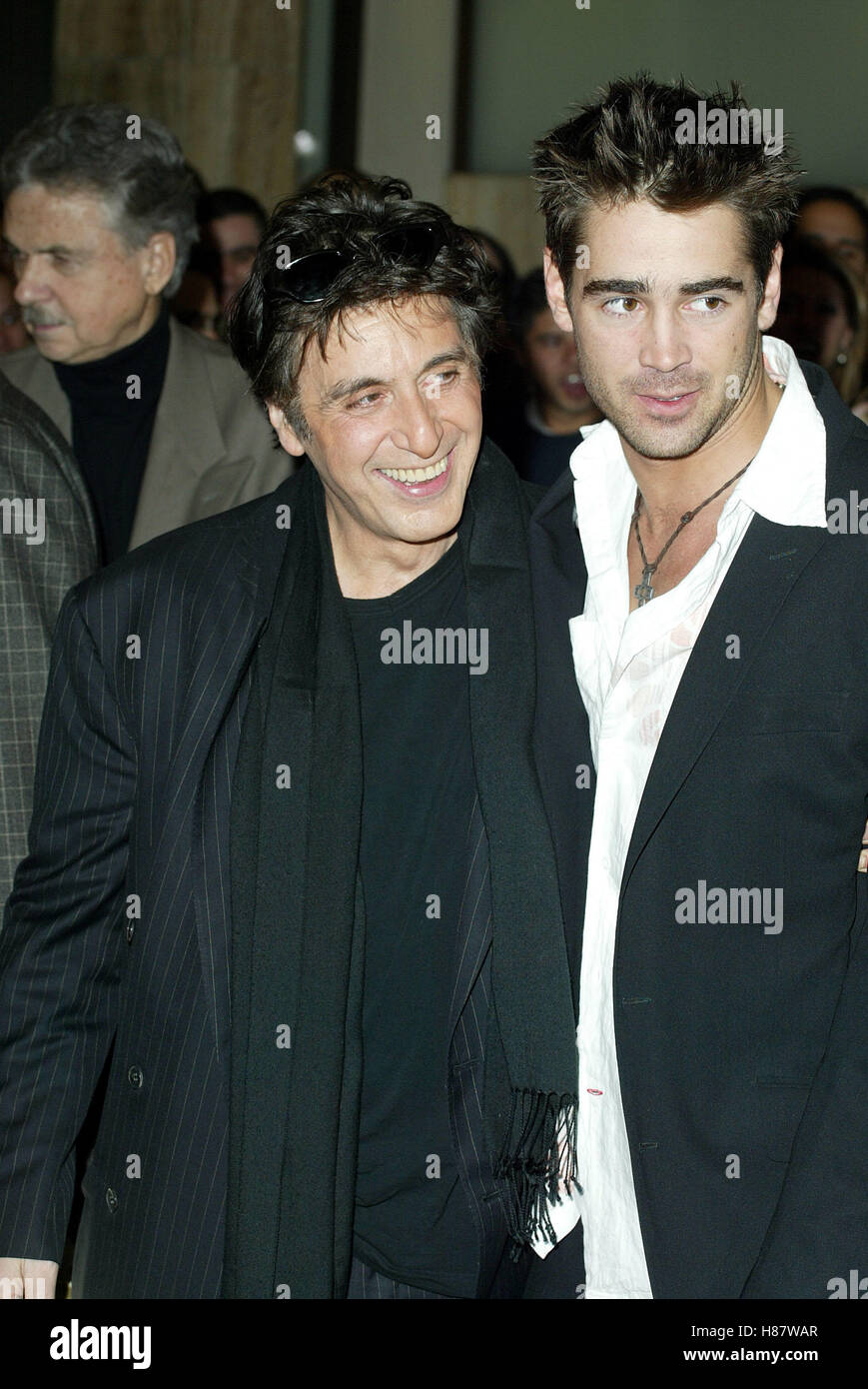 Al Pacino Colin Farrell Der Rekrut Film Premiere Cinerama Dome Hollywood Los Angeles Usa 28 Januar 2003 Stockfotografie Alamy