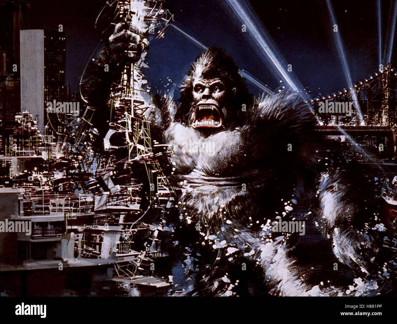 King Kong (KING KONG) USA 1976, Regie John Guillermin, KING KONG