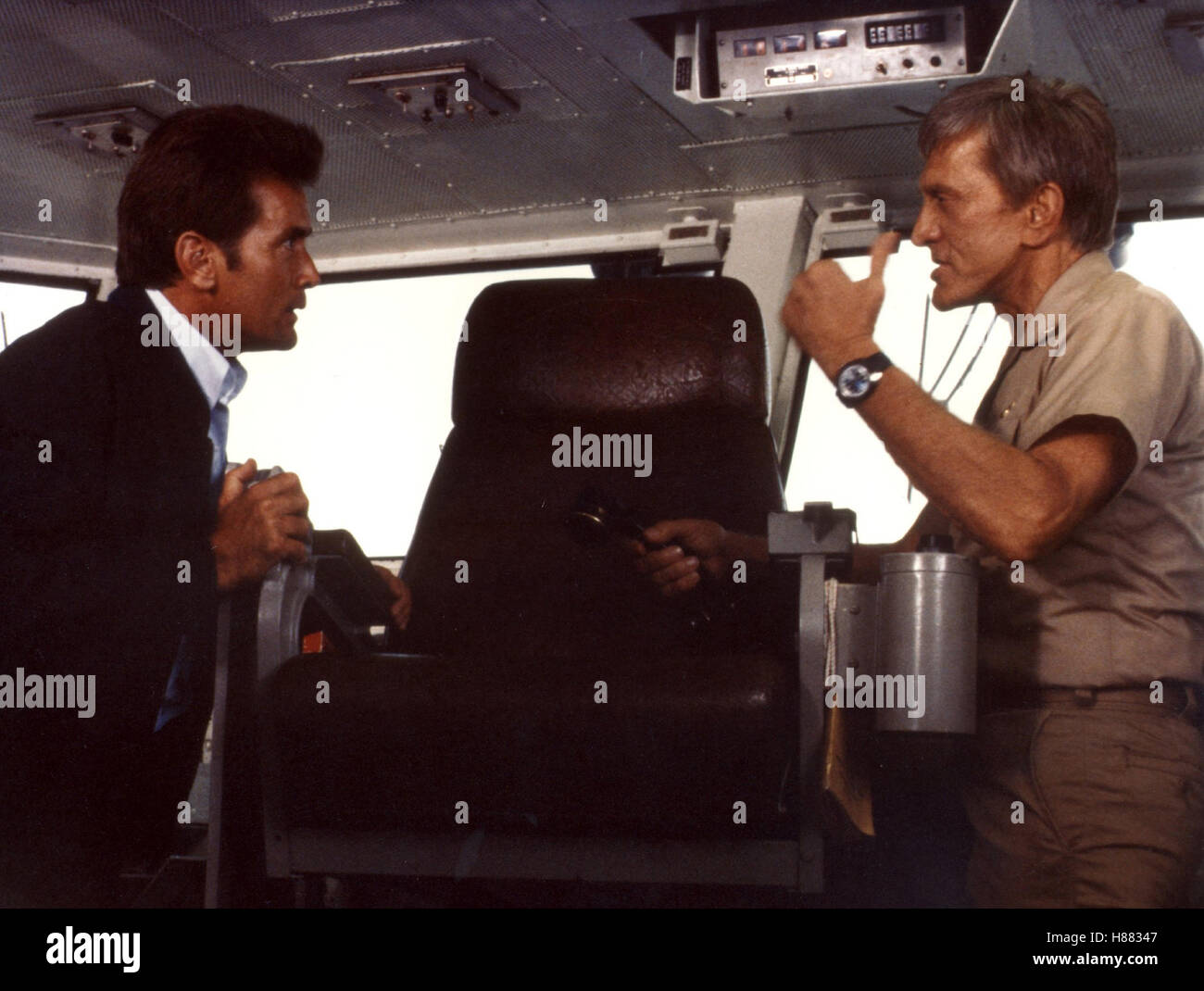 Der Letzte Countdown (THE FINAL COUNTDOWN) USA 1979, Regie: Don Taylor, MARTIN SHEEN, KIRK DOUGLAS Stockfoto