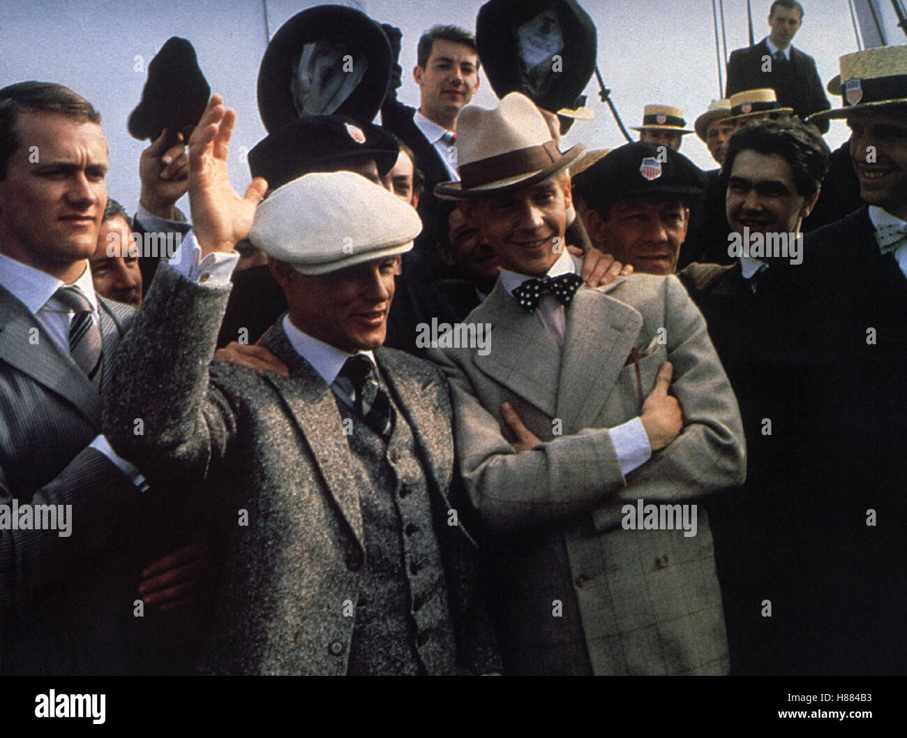 Sterben die Stunde des Siegers (CHARIOTS OF FIRE) GB 1980, Regie: Hugh Hudson, BRAD DAVIS, DENNIS CHRISTOPHER, Stichwort: Hütte, Tweed, Sportsfreunde Stockfoto