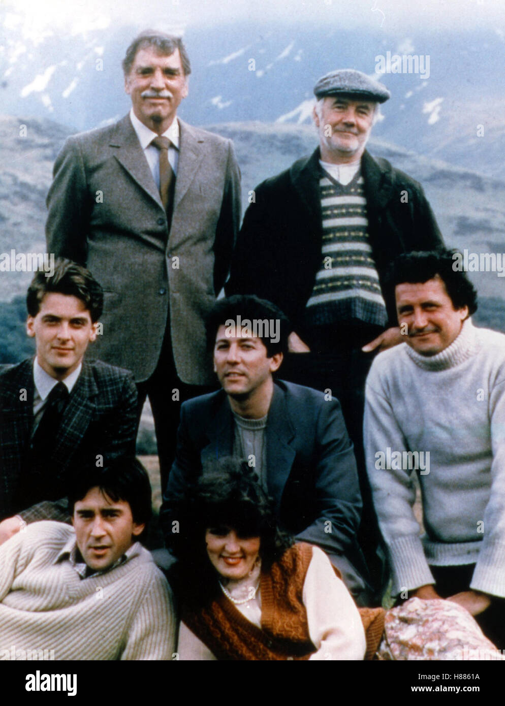 Lokalmatador, (LOCAL HERO) GB 1982, Regie: Bill Forsyth, BURT LANCASTER (li Hallo) Stockfoto